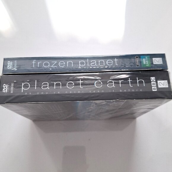 BBC (Region 2 PAL) Planet Earth and Frozen Planet DVD Collections Still Sealed - Picture 6 of 7